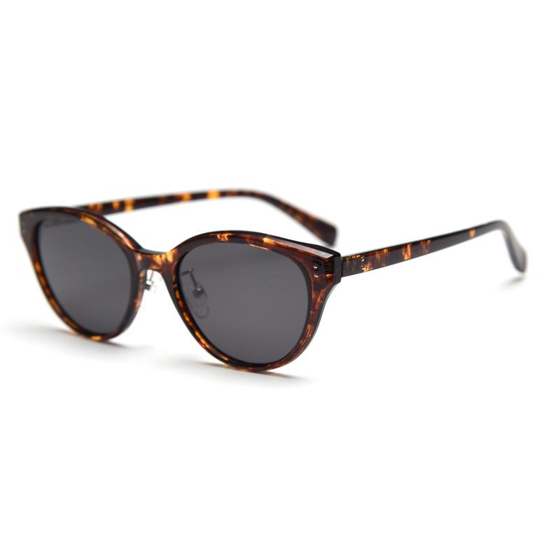 2026 Cat Eye Polarized Sunglasses Trendy Fashion Men's and Women's Street Photography Retro Sunglasses