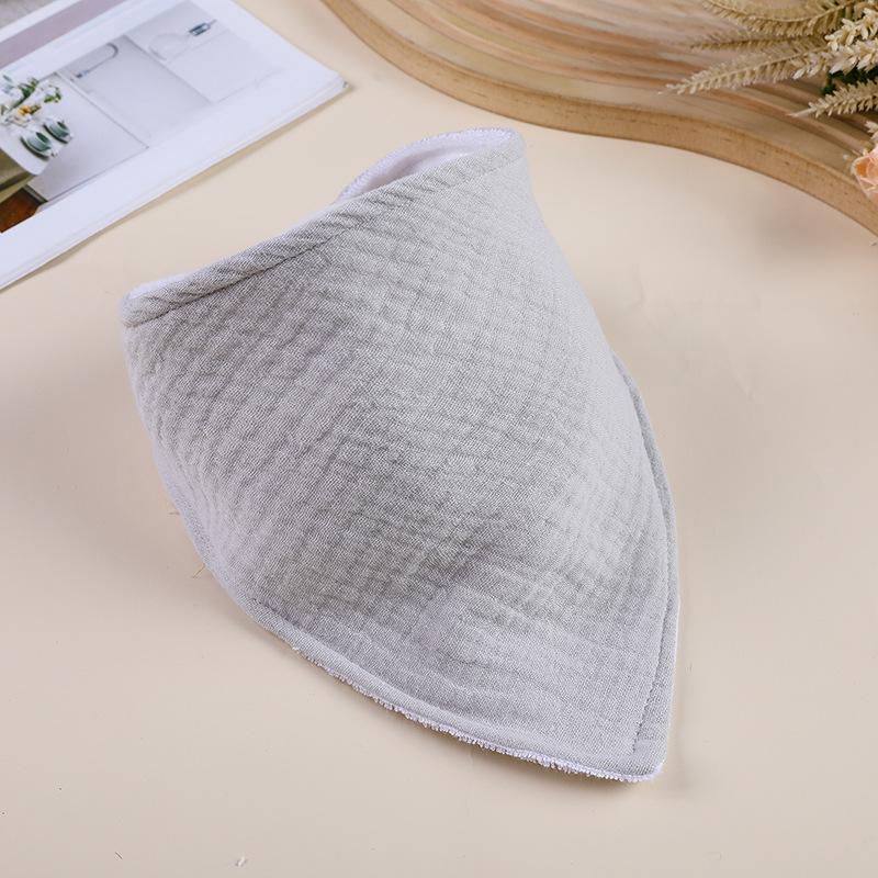 Baby Bibs Infant Cotton Bib Newborn Baby Items Triangle Scarf Feeding Saliva Towel Bandana Burp Cloth Boys Girls Shower Gift