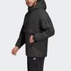 adidas Inslt Anorak Outdoor Windproof Warm Hooded Sports Jacket Men Jacket Dark-Earth-Brown DZ1440