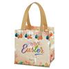 Easter Gift Bags Cute Rabbit Printed Candy Snack Tote Bag Non-Woven Egg Basket Non Woven Happy Easter Party Decoration Supplies