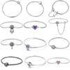 Bee Clover Dog Paw Snake Chain Bracelet Round Clasp Femme Bracelet Decoration Bangle Trinkets For Women Jewelry Gift