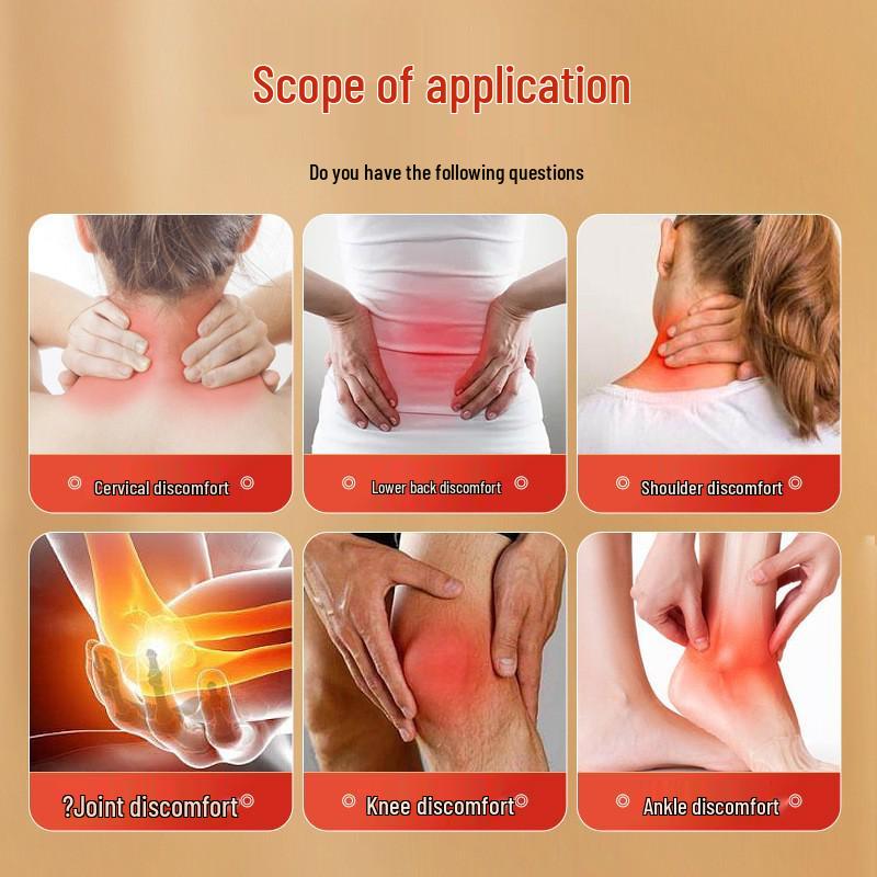 Traditional Black Plaster Patches for Neck, Spine, Lumbar, Joint, Knee, Tendon, and Bone Pain Relief