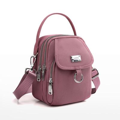 Borsa a tracolla da donna Borsa alla moda Tessuto resistente di alta qualità Mini borsa da donna Borsa per telefono Borsa a tracolla con cerniera