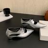 Fashion 2025 New Fashion Shallow Women Low Heel Shoes Luxury Female Pointed Toe Footwear Butterfly-Knot Ladies Heeled Shoes Pumps