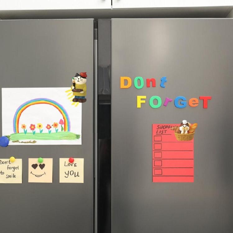 Magnetic Refrigerator Magnet Fridge Sticker Fridge Decoration,Office Whiteboard Magnet for Cabinet ,Dishwasher Locker