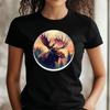 T-Shirt Frauen Elch Portrait Motiv Baumwolle Größe XS bis 3XLWird in neuem Fenster oder Tab geöffnet