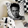 Actor Brad Pitt Pillow Case Fashion Square Pillowcase Bedroom Sofa Room Ins Decoration Leisure