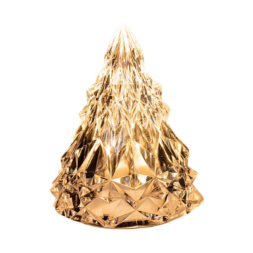 Christmas Decoration Diamond Crystal Atmosphere Light Gift Bedroom Creative Decoration Acrylic Led Night Light