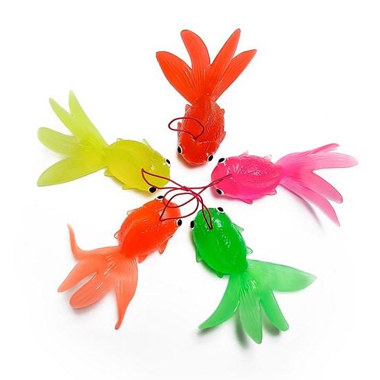 Hook Fishing Goldfish 10P, Korean Bath Toys
