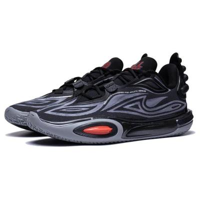 Li Ning All City 11 V2 Comfortable Slip Resistant Abrasion Resistant Low Top Basketball Shoes Men's Black ABAT053-8