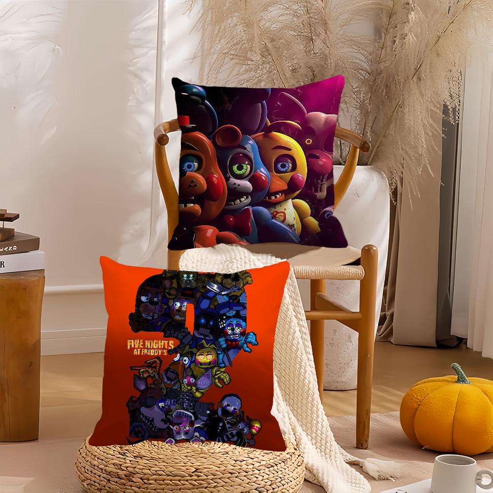 Fear Film F-FNAF 2 Cool Pillow Case Suitable For Bedrooms Living Rooms Cars Home Decoration
