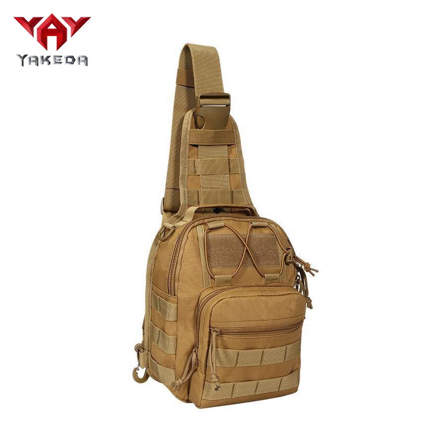 YAKEDA Cycling Bag Camouflage Sports Small Chest Bag,single Shoulder Diagonal Cross Outdoor Training Fishing Bag, Luya Waist Bag