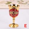 Metal Wine Glasses Retro Wine Cup Goblet Vintage European Style Champagne Cocktail Glasses Bar Home Decor Drinkware
