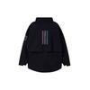 adidas Wasserdichte Windjacke Regenmantel Mit Kapuze Und Langen Ärmeln Damenjacken Schwarz GP7851