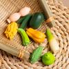 Miniatures imitation légumes micro paysage ornements figurines pour décorations de maison décoration de chambre bricolage maison de poupée accessoires