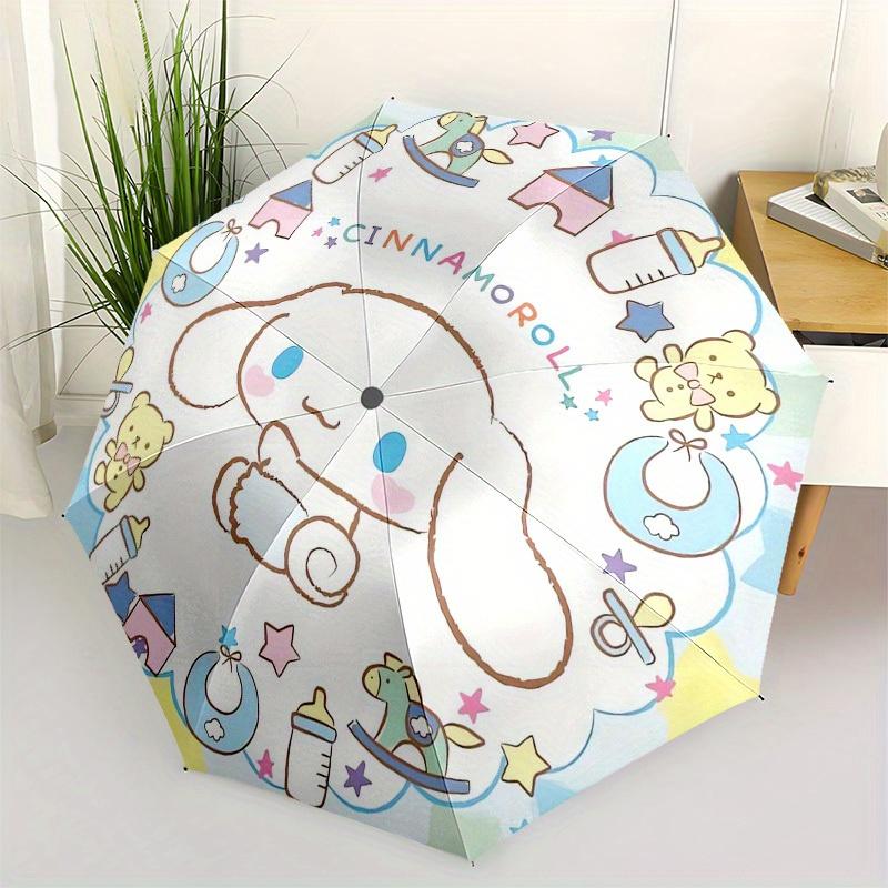 

1pc Cinnamoroll Baby ItemsUmbrella with Plastic Handle,Suitable for All Seasons Home Travel Outdoor UmbrellaSanlio167