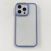 Apple 16 Mobile Phone Case, Simple Candy Color, Suitable for Iphone15 Transparent Anti-drop 14ProMax Gold Shield Protective Case