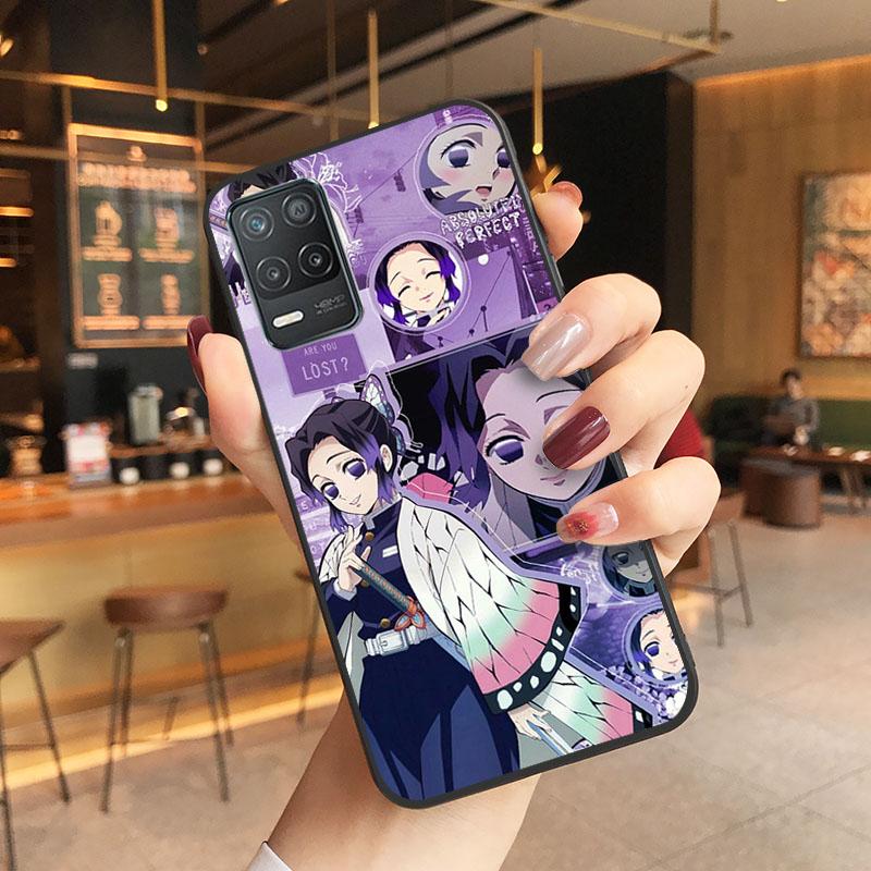 Kimetsu No Yaiba Demon Slayer Hülle für OPPO Realme GT 2 Pro X2 Pro XT C25S 8 7 6 Pro 6i GT Master C3 C21 C21Y C11 X3 SuperZoom