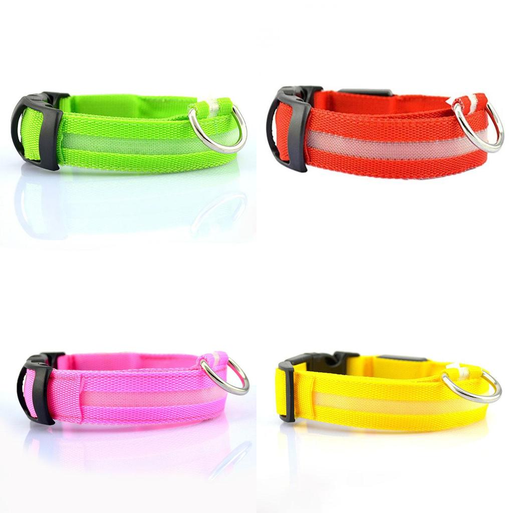 Pet Lighted Dog Collar With Rechargeable Led For Pets Gift During Christmas