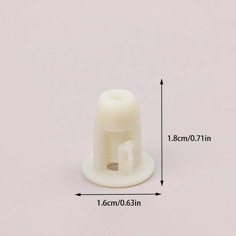 10Pcs Nylon Car Under Cover Nut Grommet Trim Clips 07147201307 51757271848 For Auto Fastener Clip Interior Accessories