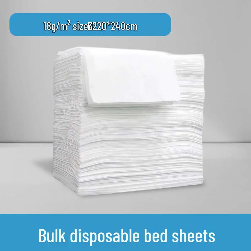 Stain-Proof Disposable Bed Sheets for Hotels & B&Bs: No Washing Needed, Perfect for Travelers