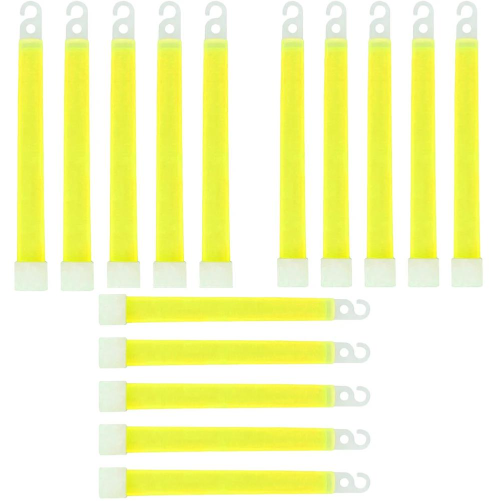 LED Glow Stick 6 Inch Survival Kit Military Glow Light Sticks Walking and Hiking Camping SOS Gear Outdoor Military Equipment