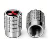 cxzbfh1 4PCS Car Tire Valve Caps Auto Accessories For Mitsubishi Pajero ASX I200 Outlander Phev Lancer Space Star Colt CZ3 Montero Evo