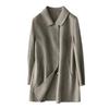 2023 Autumn/Winter Chic Loose Casual Slimming Wool Coat - Versatile & Stylish