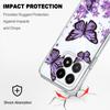 Sky Butterfly Transparent Phone Case For Xiaomi 15 15T 14 14T POCO M7 X7 F7 M6 X6 Pro Ultra 4G 5G Soft TPU Cover