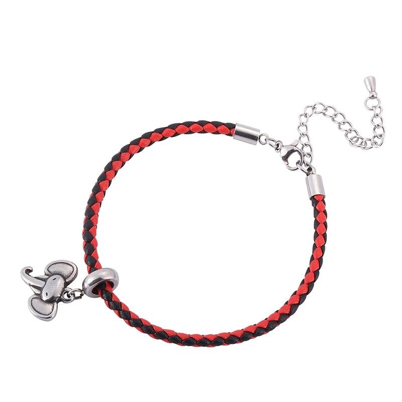 Fashion Jewelry Guitar Cat Fox Accessories Leather Bracelet For Women Charm Bracelets Handmade Jewelry