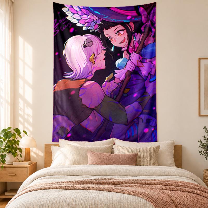 Tapiz Cazadores de Demonios Kpop alta calidad para decorar paredes de sala de estar, dormitorio, residencia estudiantil ideal como arte de pared para dormitorio o regalo de vacaciones