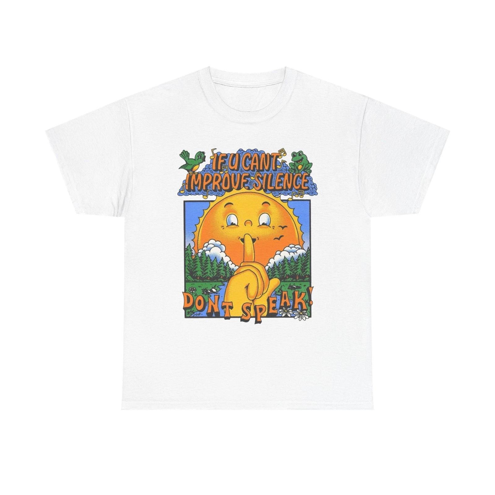 Stay Silent T-Shirt NEW Gift Unisex Heavy Cotton Tee XL