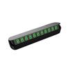 1Pc Car Temporary Parking Card Phone Number Card Plate Telephone Number Car Park Stop Automobile Accessories