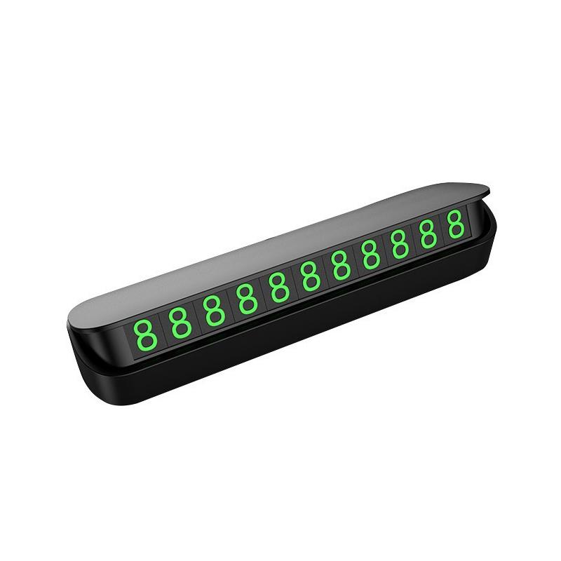 1Pc Car Temporary Parking Card Phone Number Card Plate Telephone Number Car Park Stop Automobile Accessories