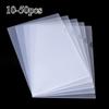 10 To 50 PCS A4 File Folder Desk Organizer Stationery Clear Folder for Documents Office School Supplies