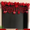 Wedding Room & Door Decoration Set: Xi Character Stickers for Groom & Bride