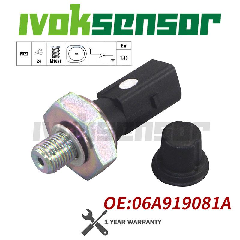 1.4Bar Oil Pressure Sensor For Jetta Passat Polo Golf Caddy Touareg A4 A6 A8 TT Q7 06A919081A 06A919081D 06A919081J 06A919081E