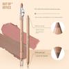 Ooo Double-Ended Lip Liner Pencil 3D Out of Office Double-Ended 3D Lip Liner Pencil Y01 Nude Apricot Soft Coffee Natural