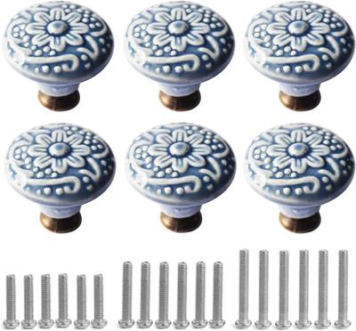 Keramické knoflíky pro kuchyňské skříňky Knoflíky zásuvek Knoflíky kulatých komod Knoflíky zásuvek a táhla pro bytový nábytek