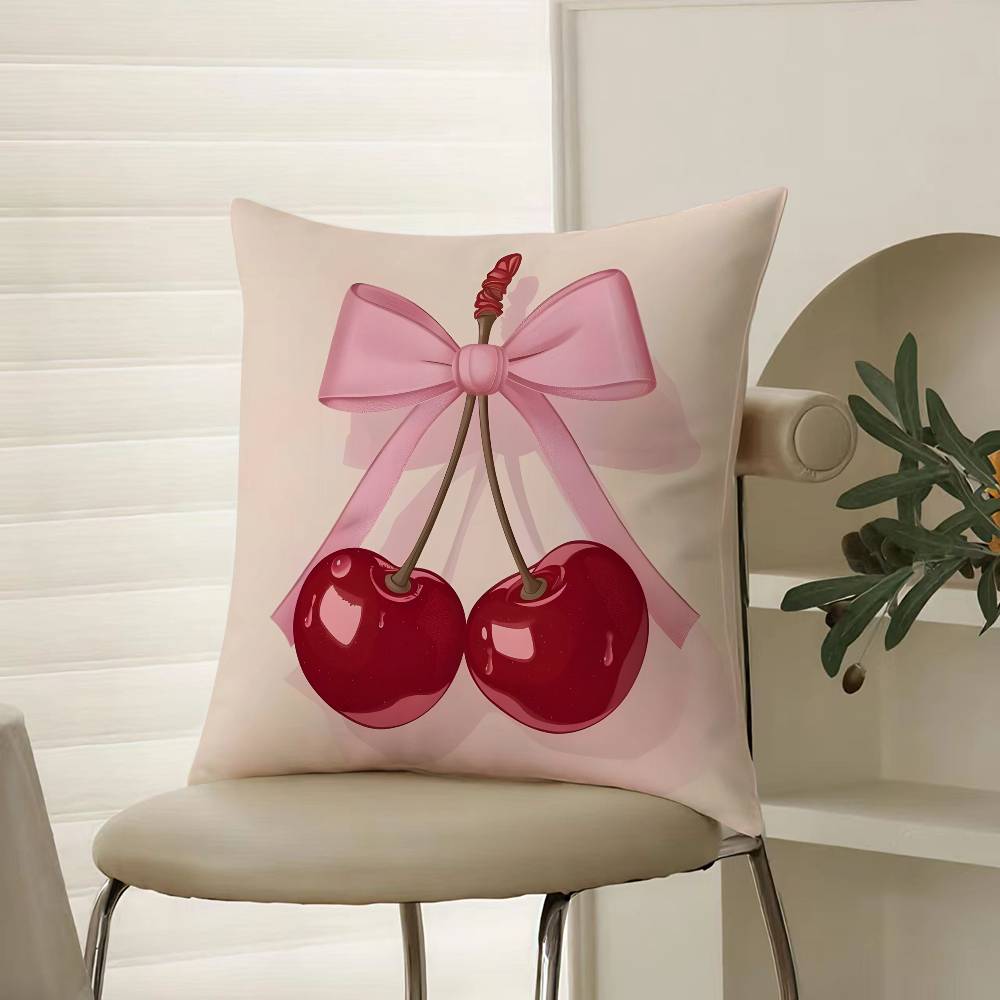 Sweet Millennium Print Kirsh Studio Pillow Case Comfort Sofa Bed Silky Elegant Invisible Zipper Decorative Cushion Cover