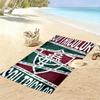 Fluminense Print Beach Towel, Large Soft Quick Dry Towel for Beach Camping Swimming