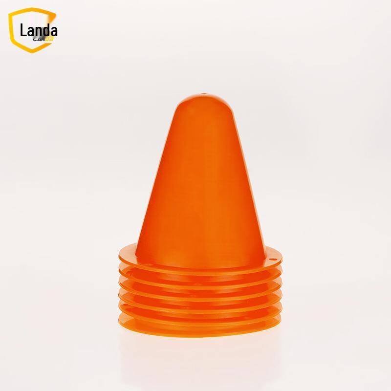 

Landa 8cm Soft Rubber Sports Training Cones (100-Pack)