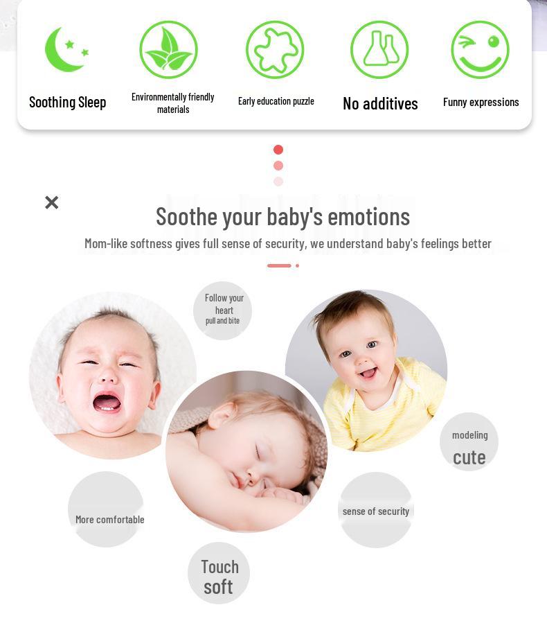 Happy Monkey Infant Plush Mobile Toy: Soothing Bed and Car Hanging for Early Education