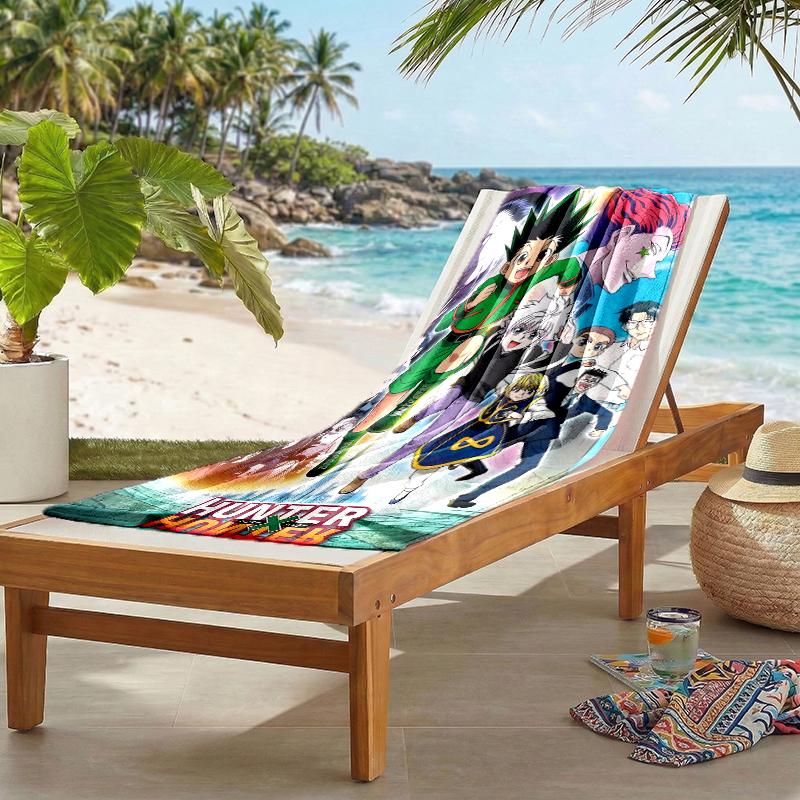 Hunter Fashion Strandtuch: Ideal für Sommerabenteuer Weich, saugfähig und schnell trocknend geeignet zum Schwimmen und Baden