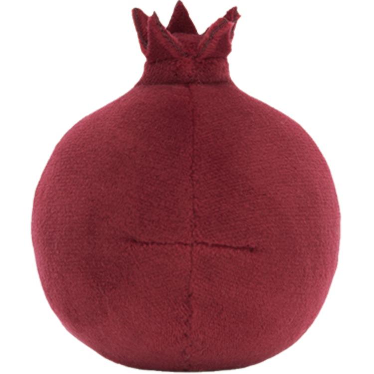 JELLYCAT Gourmet Series Delicious Pomegranate Companion and Soothing Doll Plush Doll 9cm Height