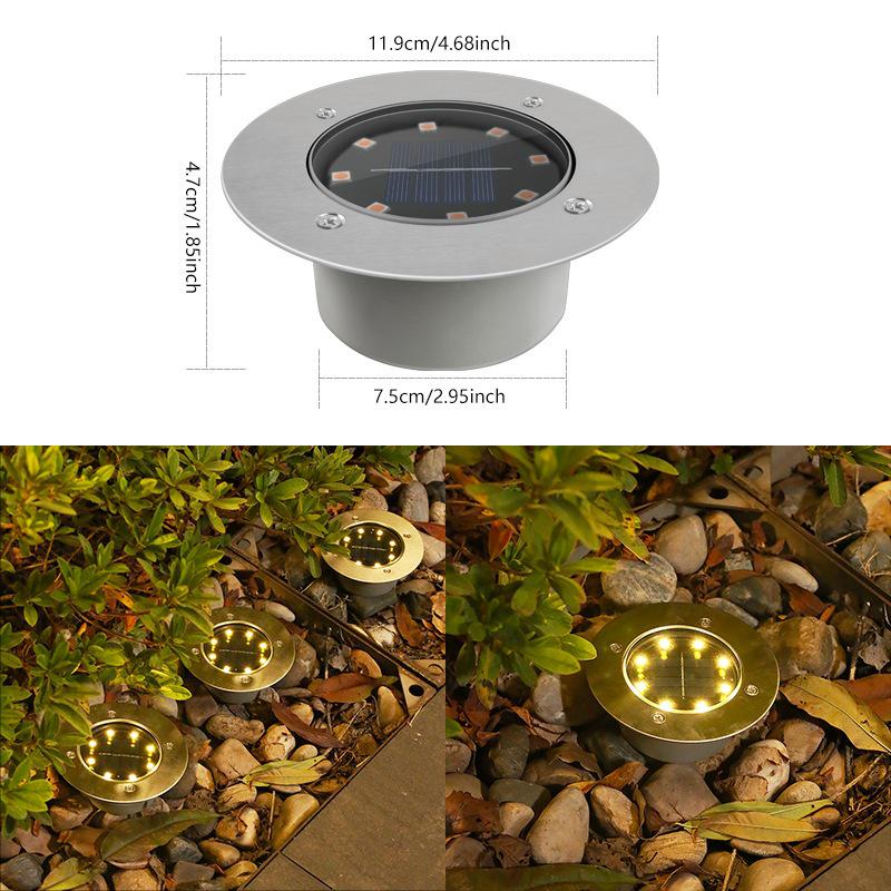 Solar Waterproof LED Garden Courtyard Light