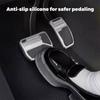 Universal Non-Slip Brake Accelerator Non-slip Foot Rest Pedal Pad Cover Footrest Auto Car Accessories for  Y 2pcs