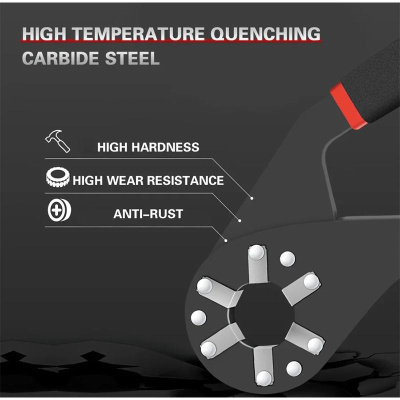Magic Wrench with Anti-slip handle 6 Inch 8 Inch Multi-purpose Hexagonal Alloy Steel Manual Clampable Movable Hexagonal Wrench