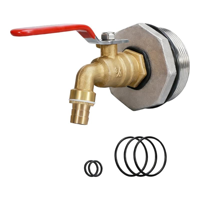 Gardens Irrigation Brasses Faucet Tank Water Tap Single Outlet Valves Replacement Antifreeze Outdoor Balconies Accessory