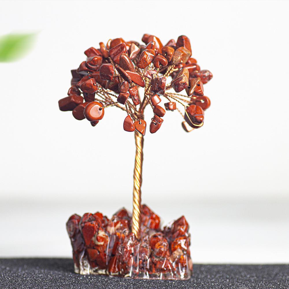Crystal Tree Decor With Natural Quartz For Home Office Gift Gift For Teens